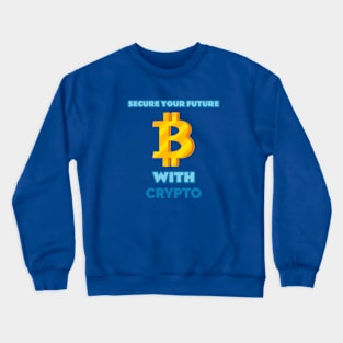 Secure Your Future with Crypto Crewneck Sweatshirt